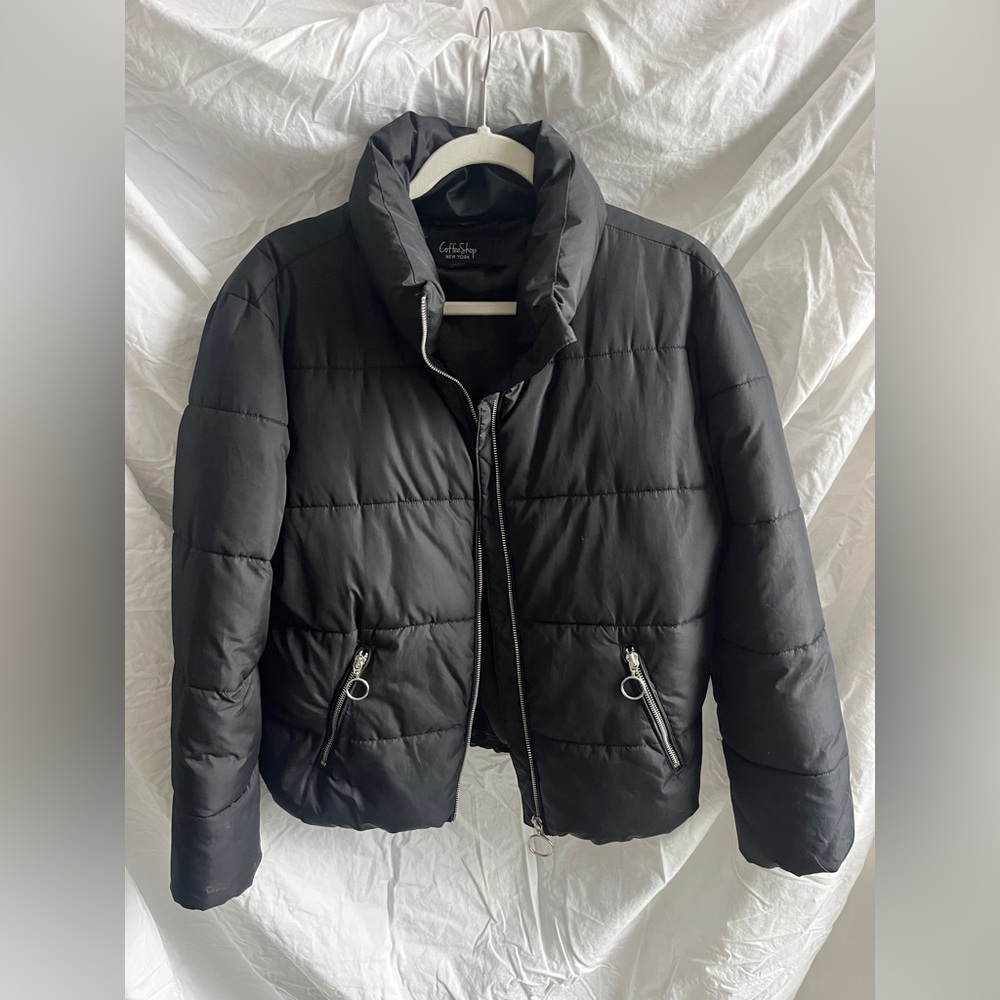 Cropped Puffer Jacket - Picture 3 of 5